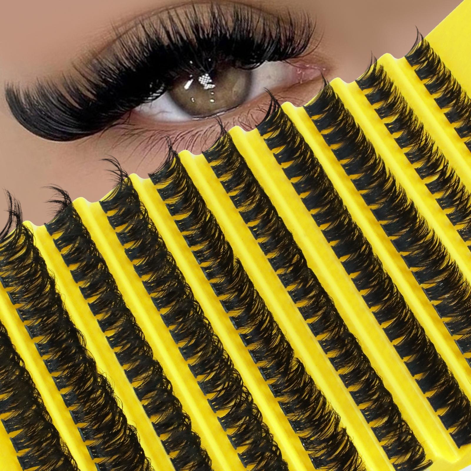 DIY Eyelash Extension Kit, Large Capacity, Multiple Styles, Professional and Beginner Friendly, Easy Home Use, Full Set Lash Starter Kit