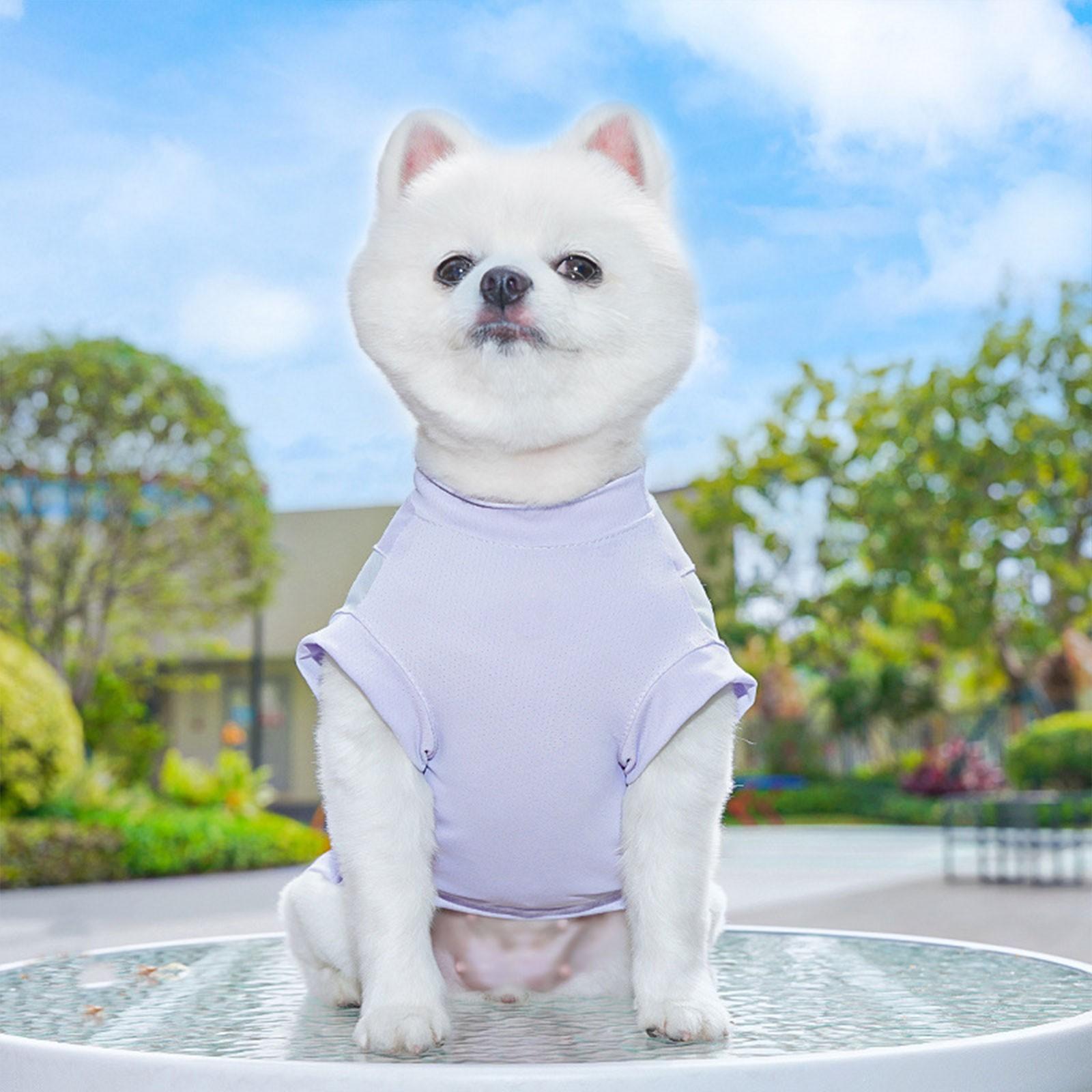 Small, Medium, Large Doggie Ice Silk Spring and Summer Dog Clothes, Cat Clothing Supplies, Cool and Cool Clothes for Sun Protection, Golden Retrievers, Pugs, Yorkies