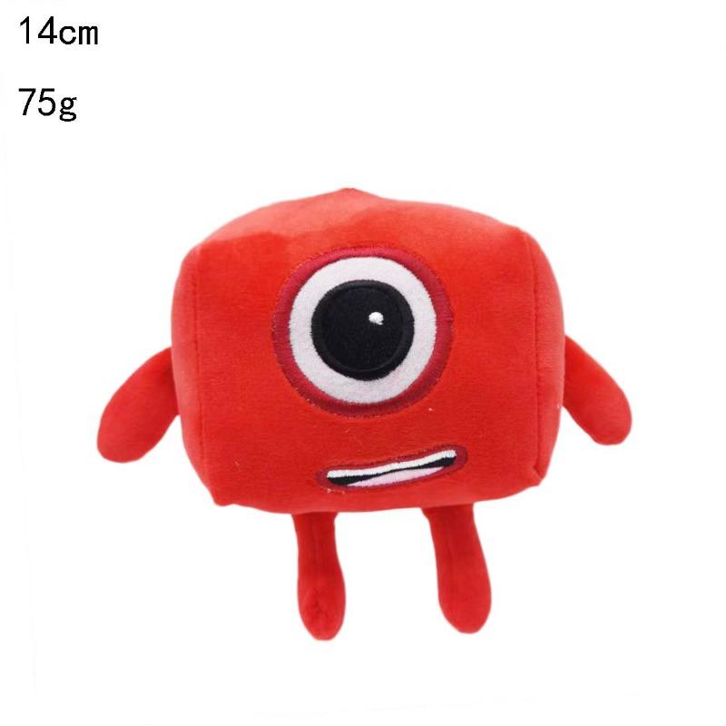 Doll Numberblocks digital building block plush toy early childhood doll cute