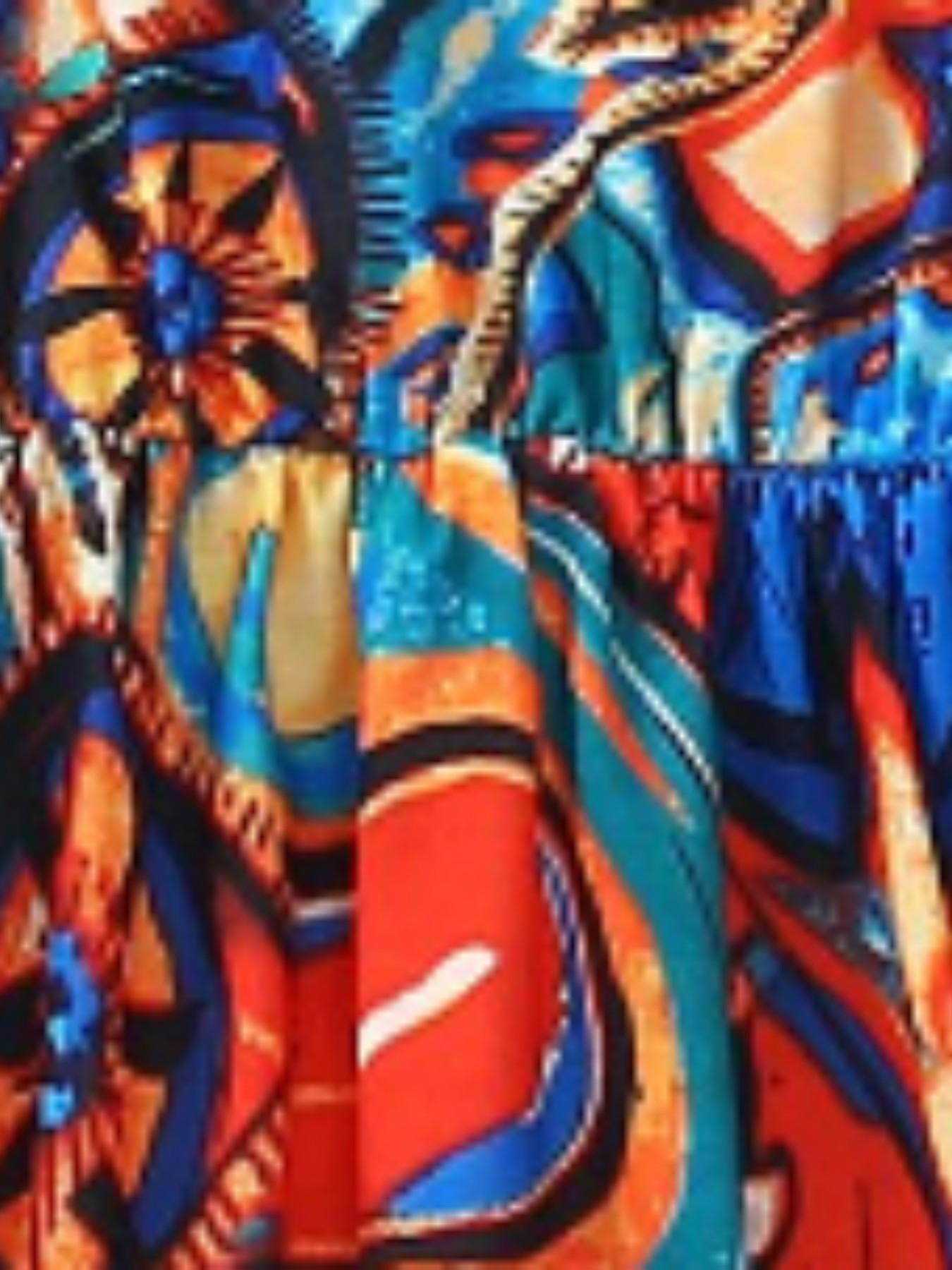 Girls' Ethnic Style Halter Dress, Knee-Length Ditsy Floral Dress, Casual Fitted Dress, Spring Summer Essential