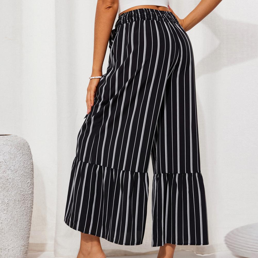 【New Arrival】Grace Karin vacation pants  Bohemian loose resort trousers in a trendy comfortable fabric SpringStatements