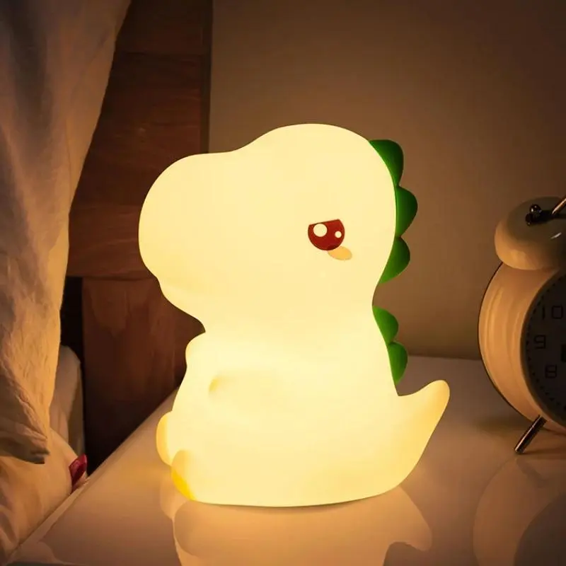 Dinosaur Night Light,Charging Timable,Home Decor,Perfect Gift Choice,Best Christmas and New Year Present