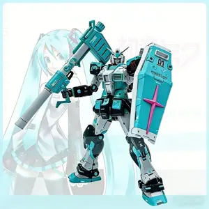 2026 hot item RG40B 1/144 RX-78-2 Yuanzu Ver.2.0 Hatsune Miku Color Assembly Model Kit Gunpla Action Figure With Water Decals Anime Mecha Toy
