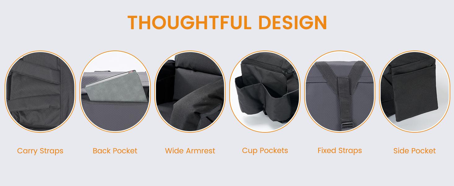 Lilypelle 21“/25” Wide Double Heated Bleacher Seat – 6-Position Recliner with Arms & Back, Portable for Sports & Outdoors, Power Bank Not Included Lilypelle 21“/25” Wide Double Heated Bleacher Seat – 6-Position Recliner with Arms & Back, Portable for Sports & Outdoors, Power Bank Not Included