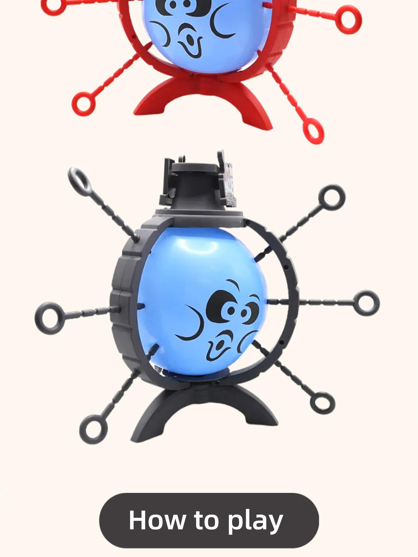 Exploding Balloon Prank Toy, Fun Party Game, Interactive Parent-Child Activity, Educational Board Game, Stress Relief Entertainment, Anime Design, Round