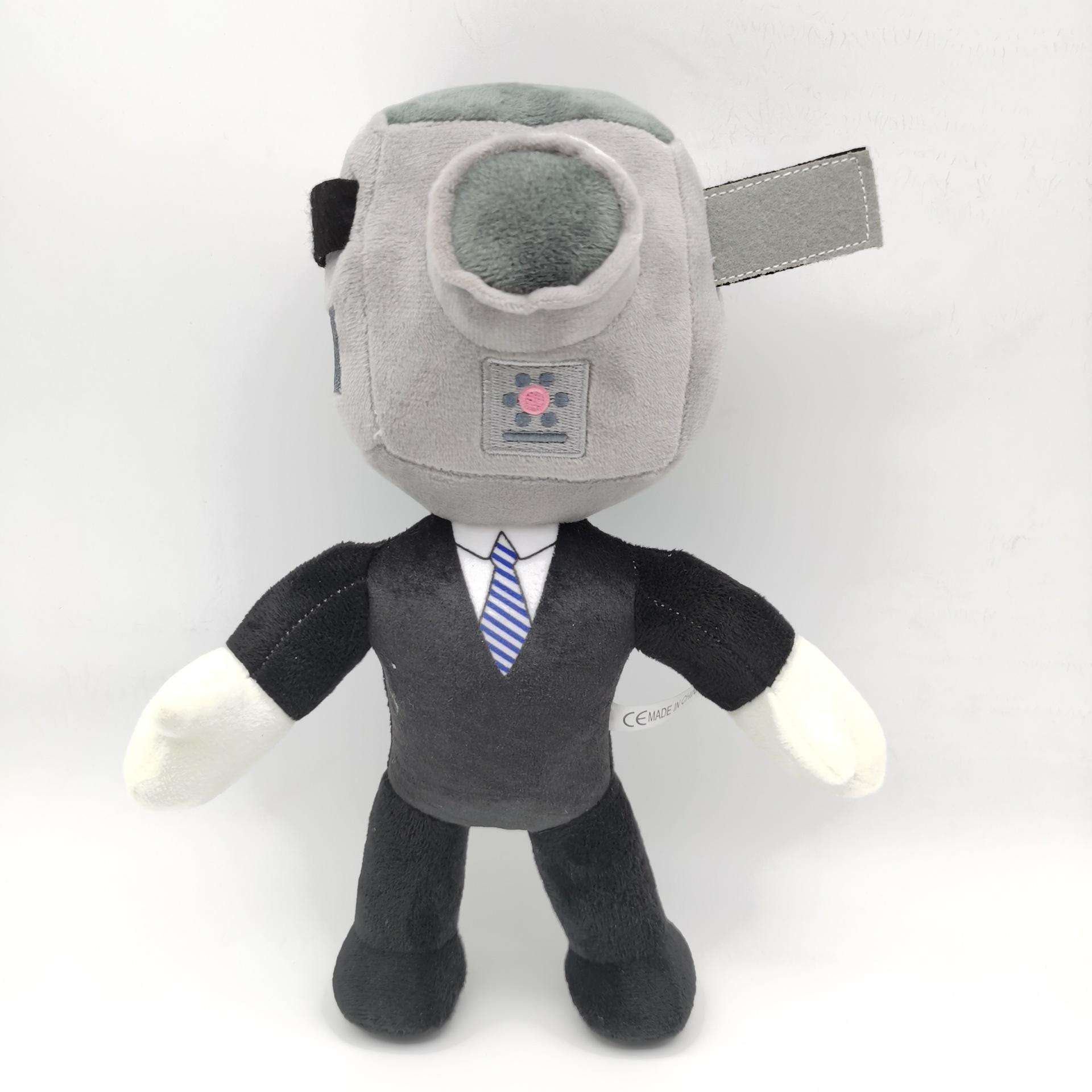 Skibidi Toilet Plush Big Astronaut Children's Toy Stuffed Anime Pillow Skibidi Toilet Plush Toys Soft Doll Kids Birthday Gift