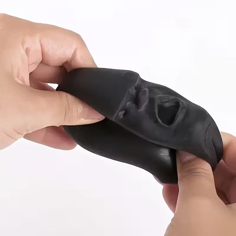 2Pcs Funny Face Ball Stress Relief Fidget Toy Set, Perfect Gift for Adults & Teens, Christmas Novelty, Classroom Reward, Fun Relaxation Item, Stress Relief Gadgets