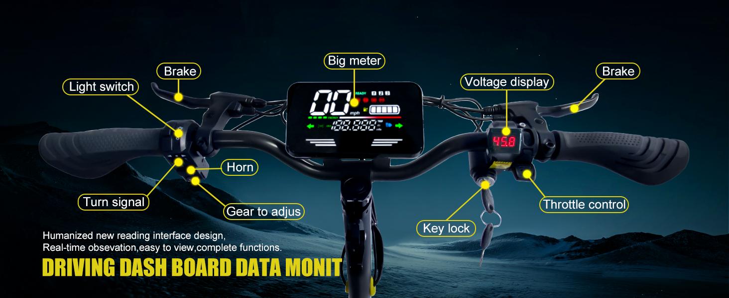 EOEOTWO All Terrain Electric Scooter,1200W Violent Motor,30MPH Fast 20/40Miles Range,3 Seconds Folding,330LBs Load Capacity,Dual Shock Absorption,Foldable Off-Road E-Scooter