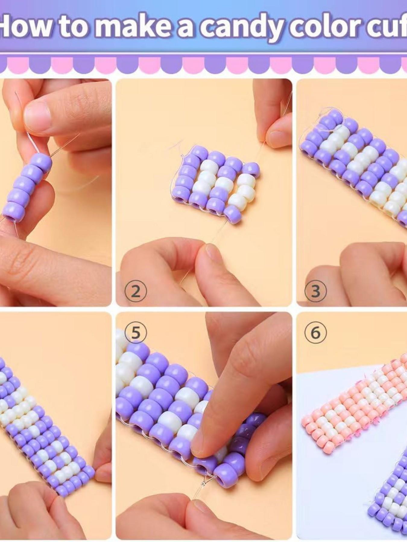3900pcs 9mm Multicolor Pony Beads, Bucket Packaging, Portable Storage, Ideal for Friendship Bracelets, Keychains, Necklaces, DIY Jewelry Making