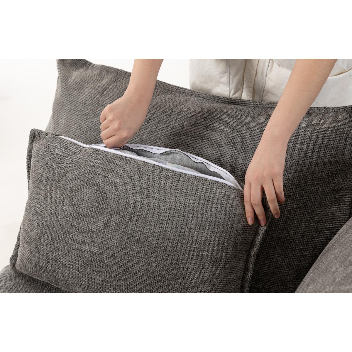 Aobtkel 129.8" Wide Cloud Oversized Modular Sectional Couch - 4-Seat with 2 Ottomans, Deep Wide Seat, True Relax Comfy Living Room Indoor Furniture Set,dorm essentials,home decor Aobtkel 129.8" Wide Cloud Oversized Modular Sectional Couch - 4-Seat with 2 Ottomans, Deep Wide Seat, True Relax Comfy Living Room Indoor Furniture Set,dorm essentials,home decor