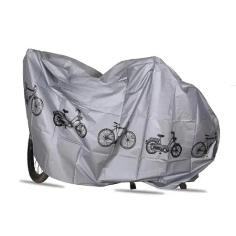 Outdoor Universal Bike Cover, Waterproof Windproof Dustproof with UV Protection, Durable All-Season Bicycle Shield
