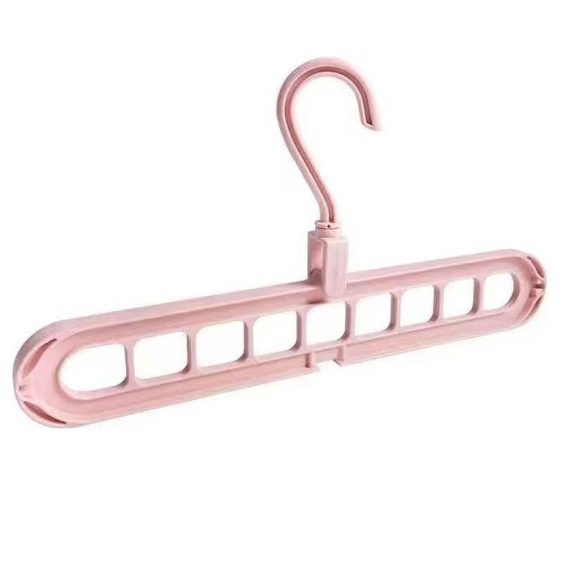 9-Grid Foldable Clothing Rack, Space-Saving Multi-Functional Clothes Hanger, Durable Storage Rack for Closets, Dorms, and Boutiques