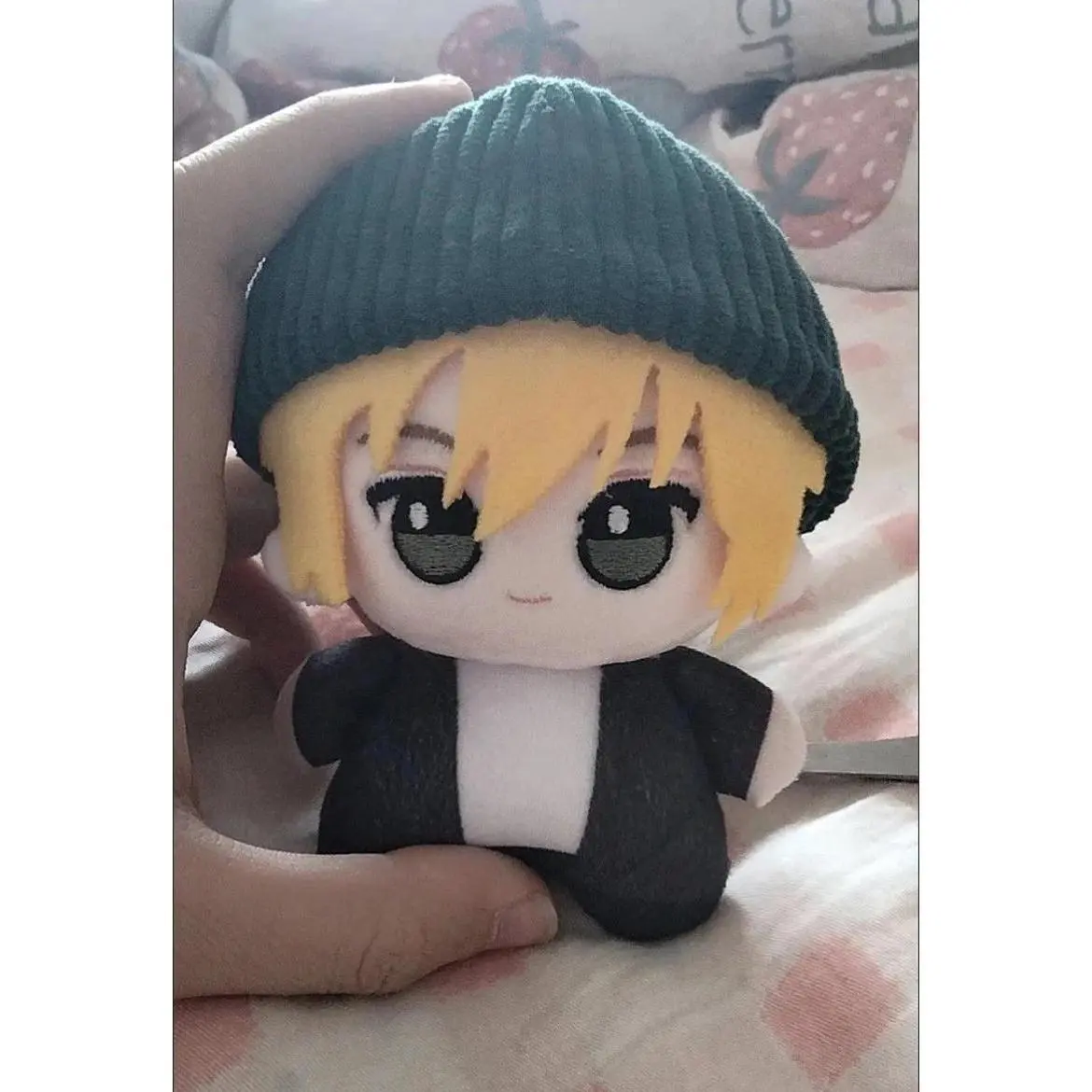 10cm Cute Anime Valley Stardew Game Sebastian and Sam Plush Toys Cartoon Character Stuffed Plushie Doll Bag Keychain Pendant