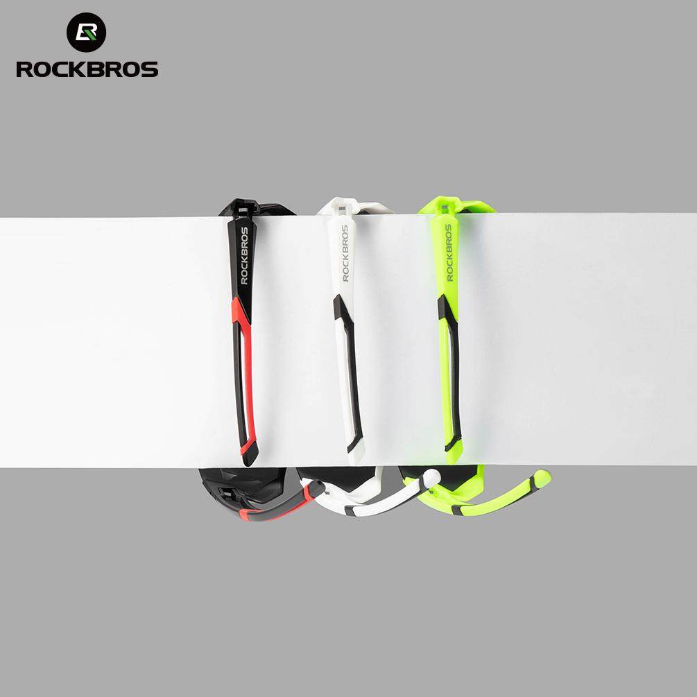 ROCKBROS Polarized Sunglasses for Men Women UV Protection Cycling Sunglasses Sport Glasses with Interchangeable Lenses