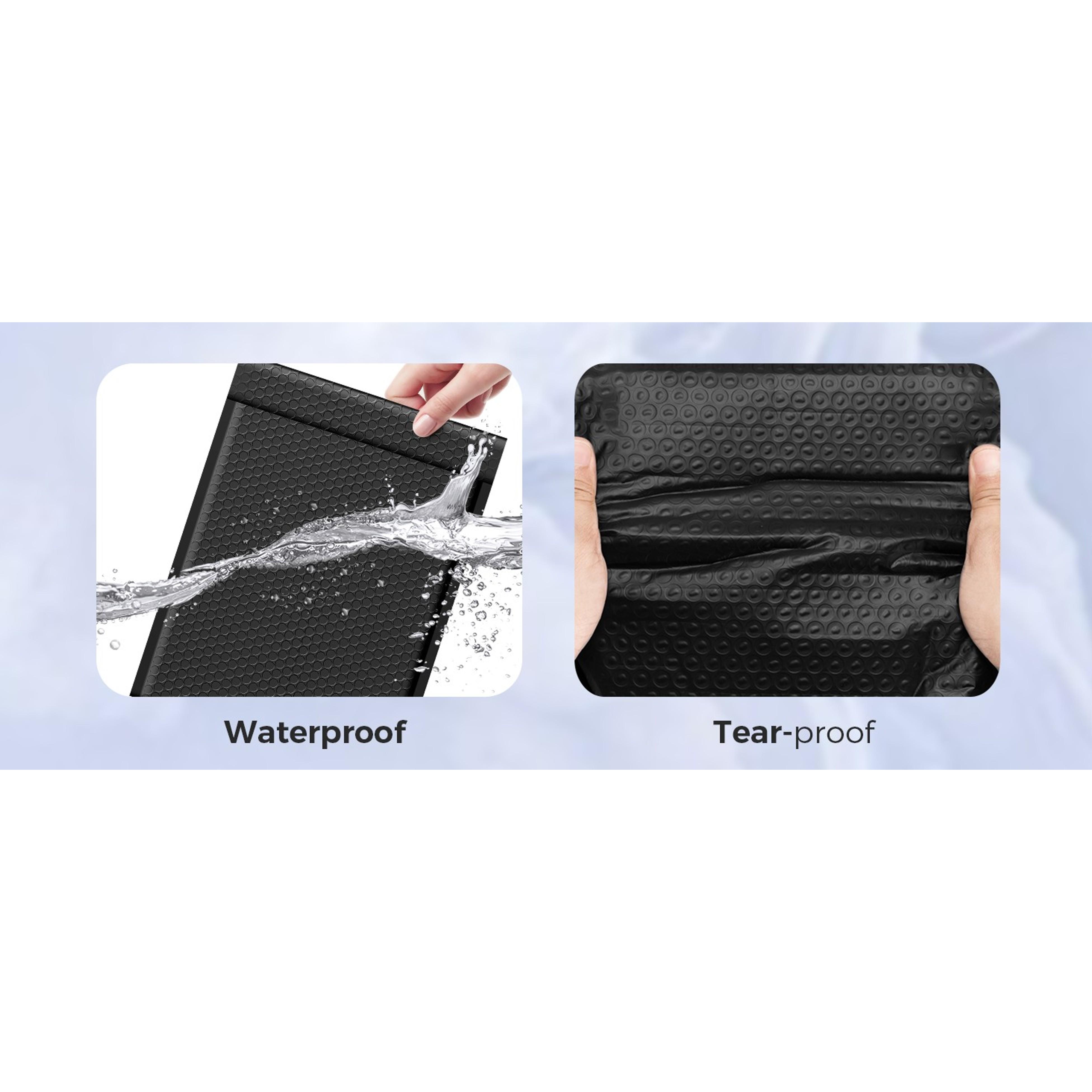 Bubble Mailers 8.5x12" 40 Pack Black Padded Envelopes Usable Size 8.5 x 11" Strong Adhesion Bubble Envelopes Medium Mailing Envelopes Bubble Padded for Small Business Shipping Books Clothes