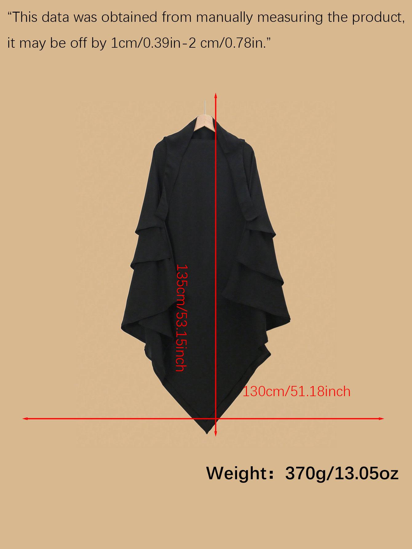 Women's Multi-Layer Plain Hijab Scarf, Soft Three Layers Khimar for Ramadan, Elegant Loose Prayer Shawl, Perfect Match for Long Robes