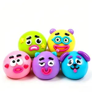 NEW Smushers Squishy - Curiosities Smushers Dog Face Swap Squishy Soft Moldable Cute Slow Rise Relaxing Sensory Fidget Relief Anxiety Stress Fun Desk Accessory for Adults