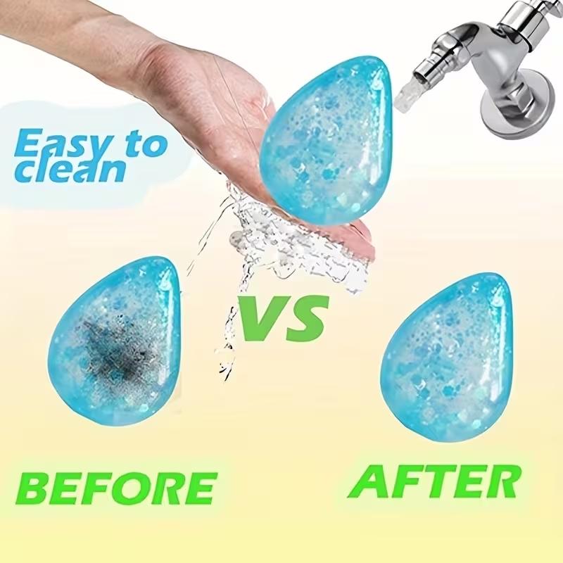 Water Drop Shape Stress Ball, Slow Rebound Squishy Toy, Kawaii Squishies, Ideal for Desk Decoration, Classroom Rewards, Party Gifts