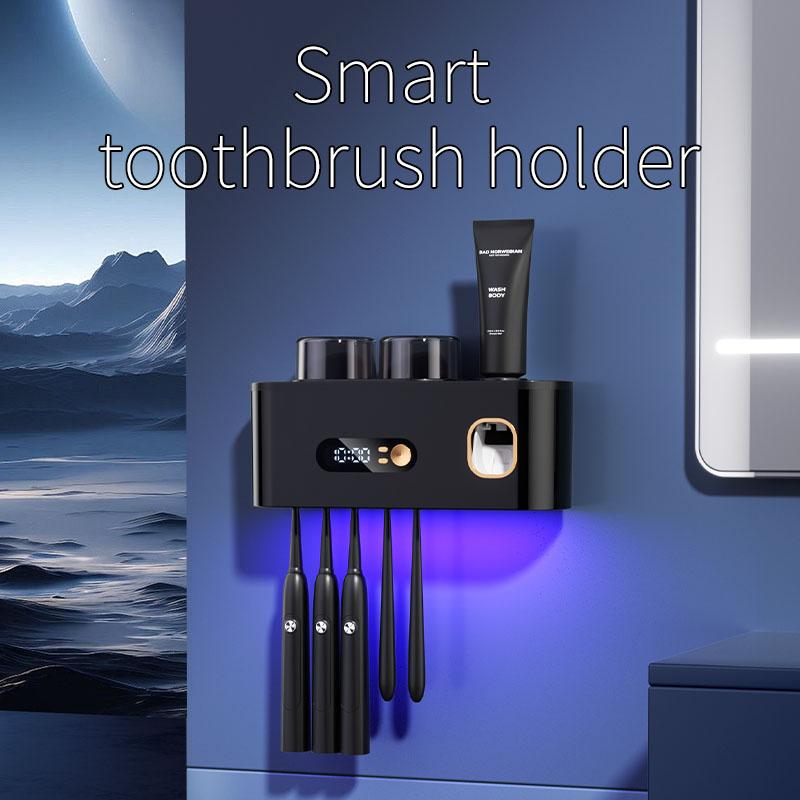 Electric Toothbrush Disinfector, UV Sterilization Holder, No Plug Needed, Ideal for Bathroom Use, Keep Your Toothbrush Clean, Uv Toothbrush Holders