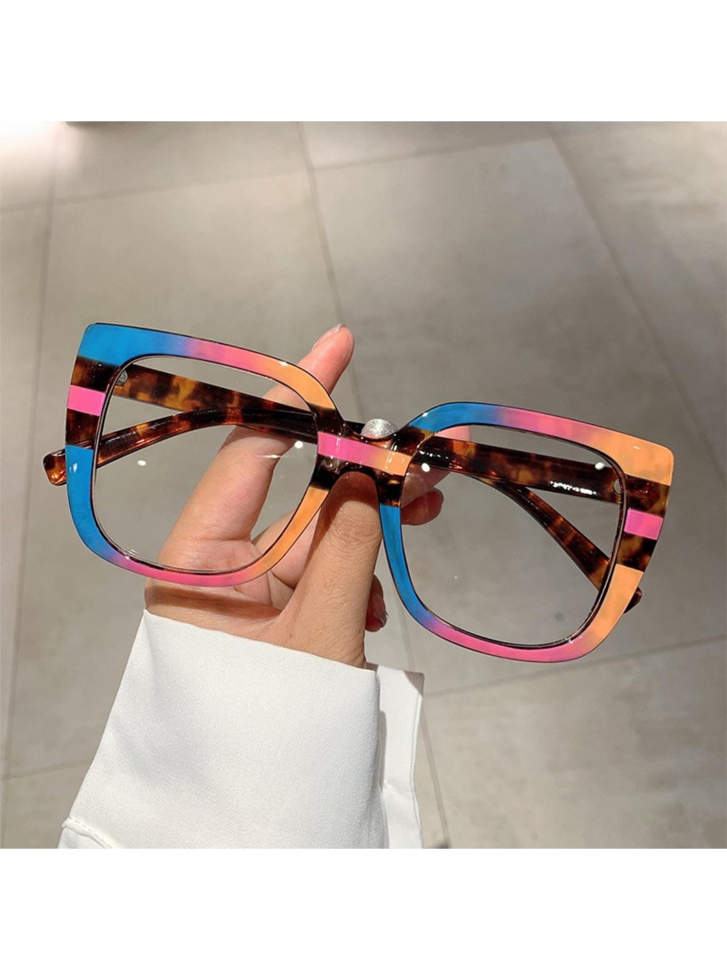 Anti blue Light Glasses Anti Radiation Metal Frame Eyeglasses Replaceable For Women/Men