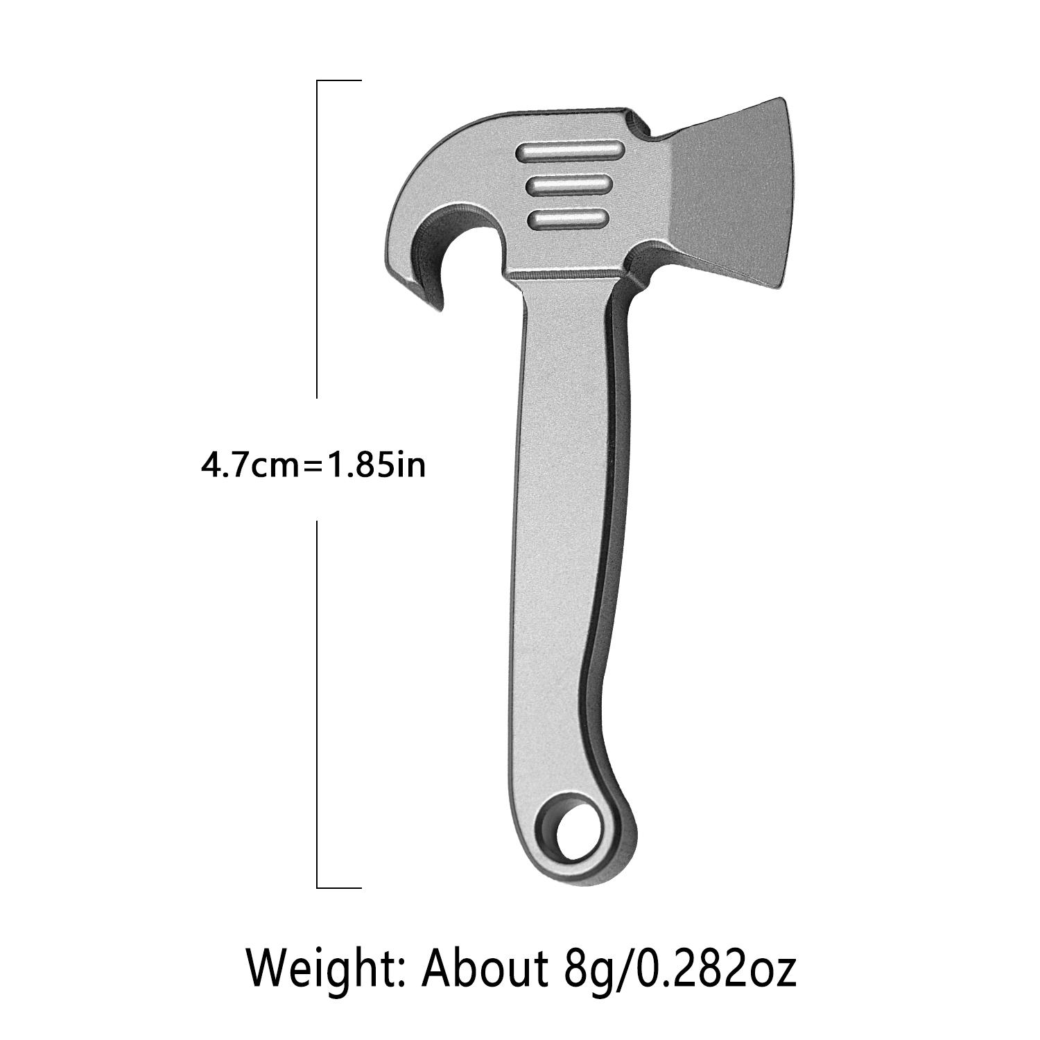 Mini Edc Tool Titanium Alloy Material, Compact Multitool for Everyday Carry, Durable and Lightweight Pocket Knife Accessory