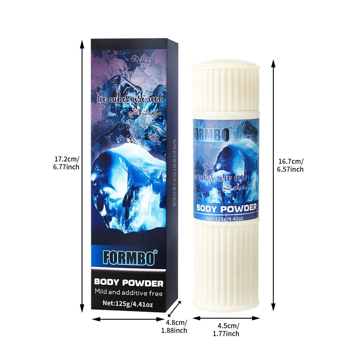 Body Powder - Dry & Absorbent, Cooling Antiperspirant, Odor Eliminating & Long-lasting Dryness, Talc-free Formula, Suitable for All Over Body, Refreshing & Non-sticky, Summer Essential Oil Control & Sweat-absorbing Powder