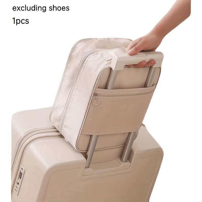 High Capacity Travel Shoe Bag, Holds 3 Pairs of Shoes, Durable Dust-Proof Breathable Storage, Comfort Handle, Ideal for Travel, Travel Organizer Bags