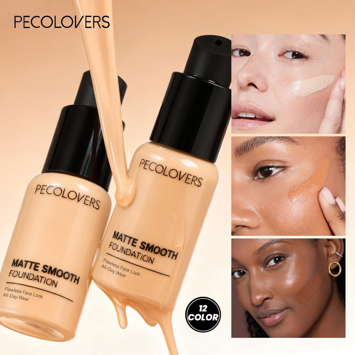 1Pc Liquid Foundation - Full Coverage Face Base, Long-Lasting For Daily & Party Wear, Light And Medium, Dermatologist Approved Cosmetic, Face Cosmetic, Cosmetics Products