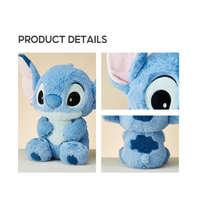 Disney Series-Basic Stitch Doll Plush Toy Decorative Children's Gift 10inch&16inch,Birthday gifts, Festive gifts,Holiday Haul surprises,Bedroom decoration,sofa Snuggle Bear weighted stuffed animal