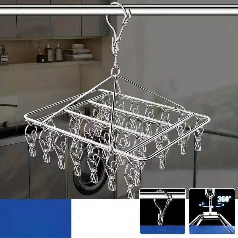 Multi clip style air hangers, sock drying racks, solid thick household sock clips, underwear and sock balcony drying racks