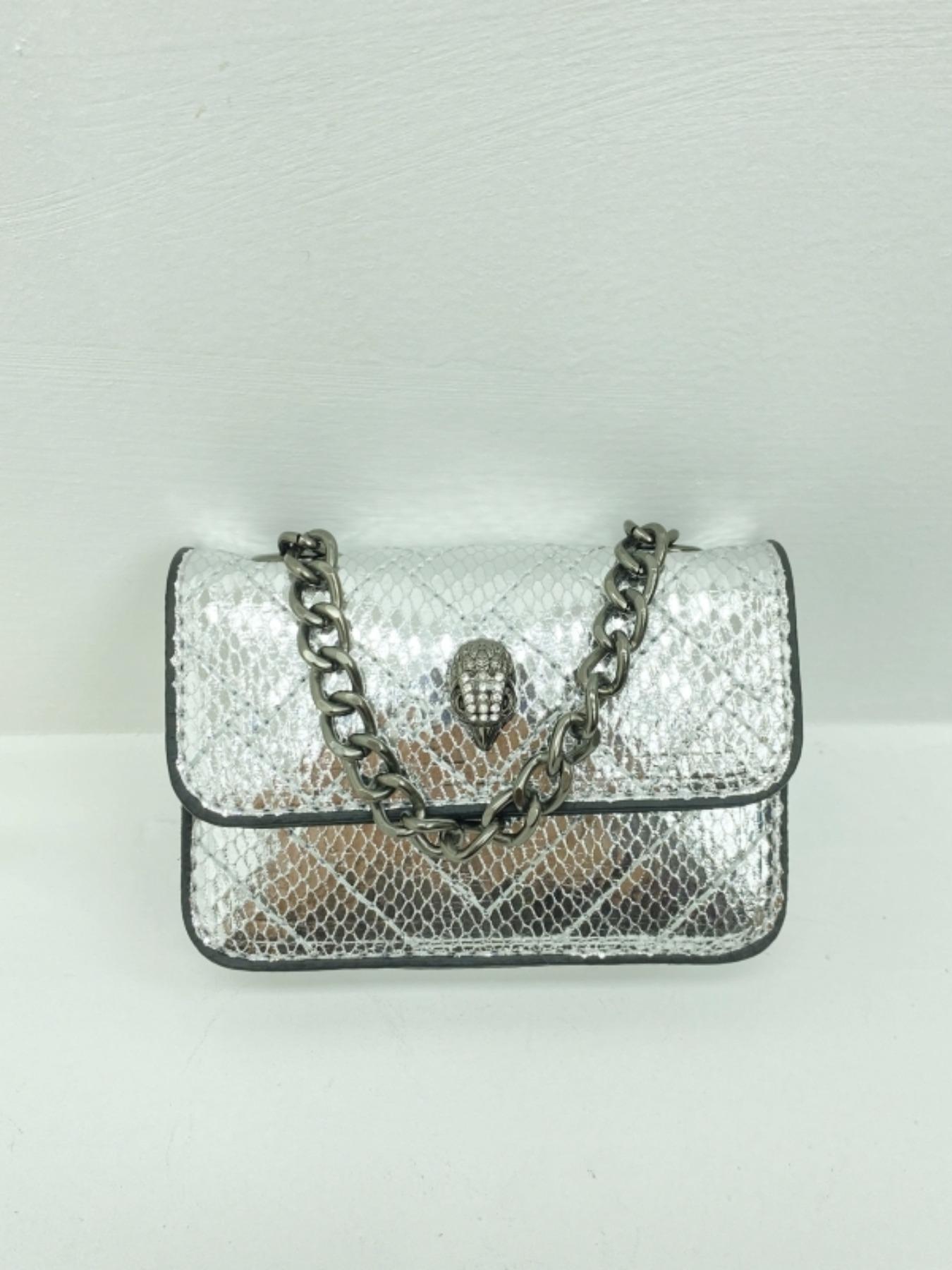 Mini Crossbody Chain Bag, Small Shoulder Bag with Magnetic Letter Flap, Elegant Chain Strap, Multi-Color Options, Casual Style, All Seasons Use