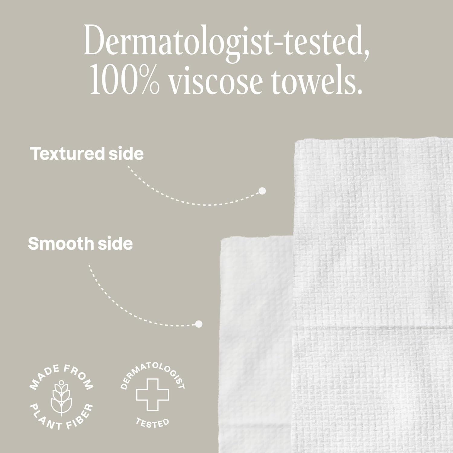 Disposable Ultra-Soft Cleaning Towel, Sensitive Skin Wet Wipes, Extra Large Absorbent Skincare Cloths, Daily Use Facial Cleansing Sheets
