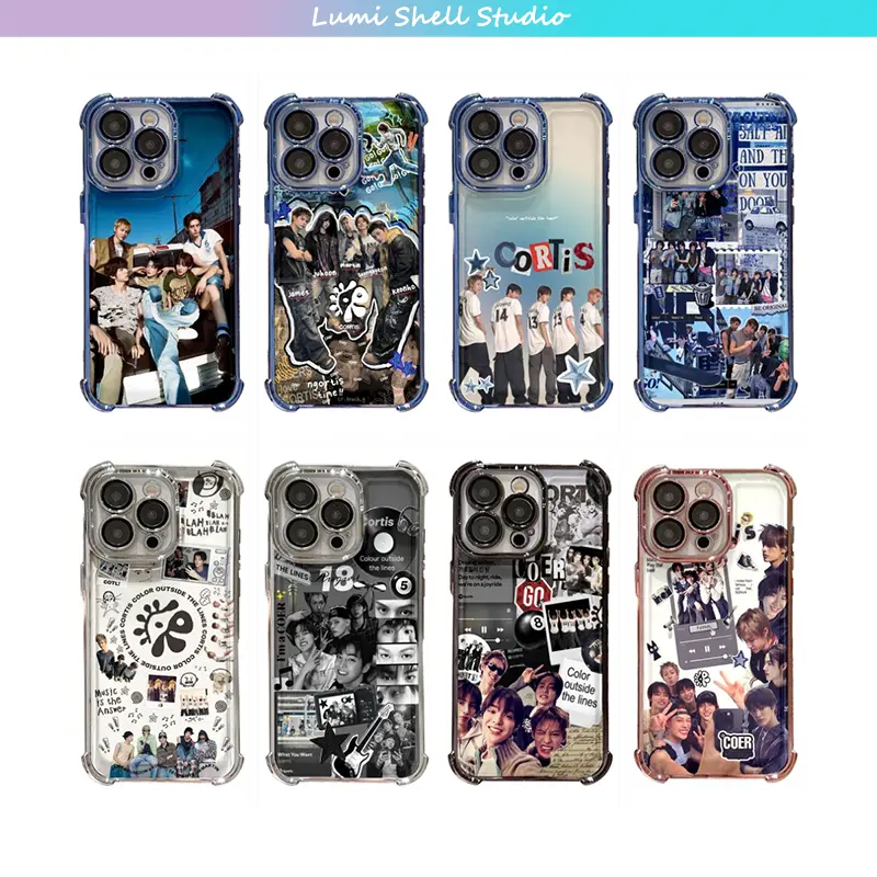 Hot Kpop C-CORTIS Plating Phone Case For iPhone 17 Pro Max 17Air 16 15 14 13 Plus  TPU Back Cover Shell  Perfect For Holiday Gifts Birthdays for Your Girlfriend/Boyfriend/Friends