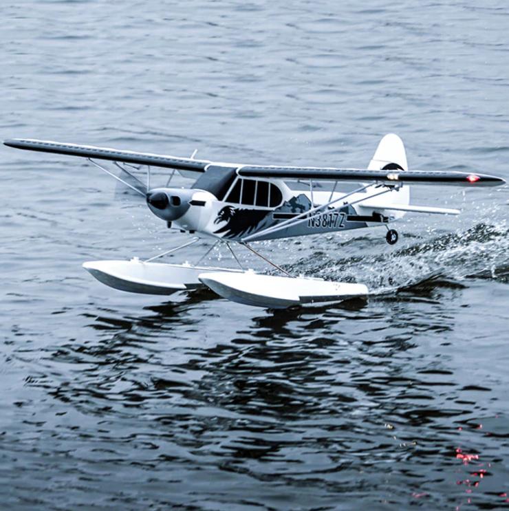 FMS 1300mm PA-18 Super Cub with Reflex V3, PNP/RTF Gifts  （RTF = plane, remote, battery, battery charger，PNP = plane only）