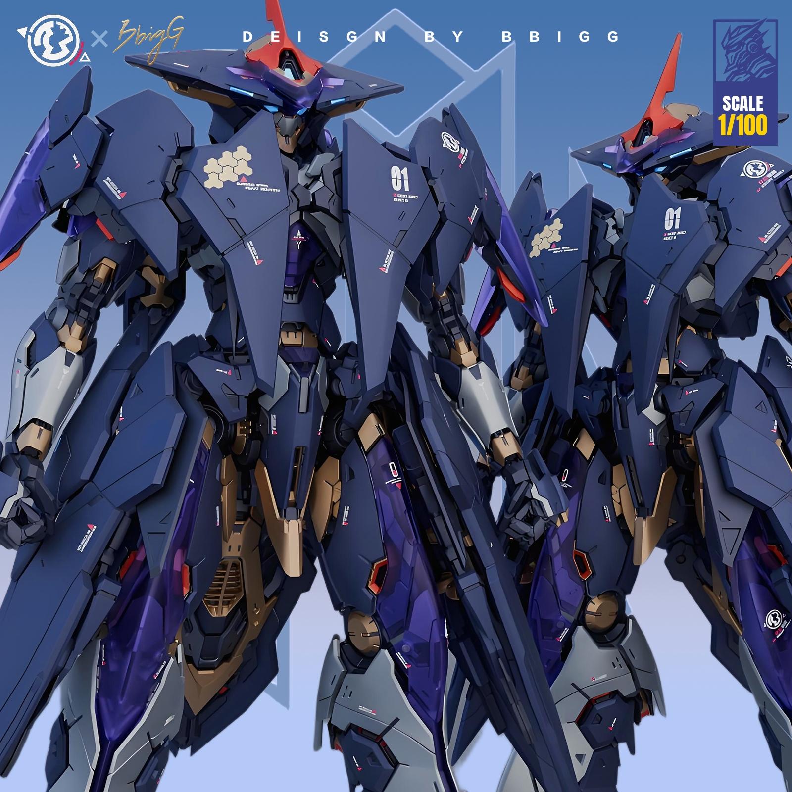 1/100 Scale Full Internal Structure Mechanical Model, 48 Jointed Motorized Warrior, Multi-Shape Armor, High-Speed Propulsion System, Mechanical Action Figure, Anime Action Figure