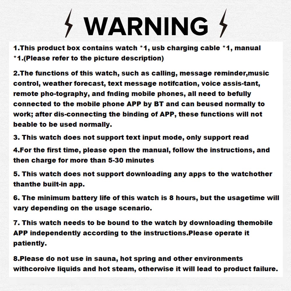 Lavish HD Full Screen Touch Smartwatch for Men & Women, Phone Calls, Text Notifications, Sports Mode, Distance Tracking, Compatible with iPhone & Android