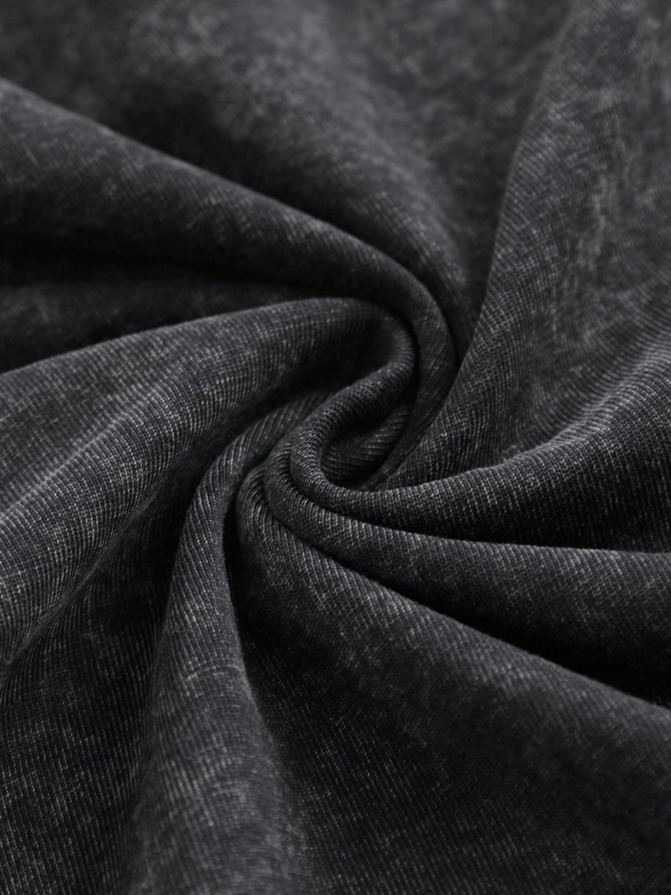 Devil Killer Gyomei Himejima Stone Hashira Printed Washed T-shirt 2026 Summer Men's and Women's Oversized Street Wear, Casual Sports Loose Comfortable Short Sleeve Fashion Top