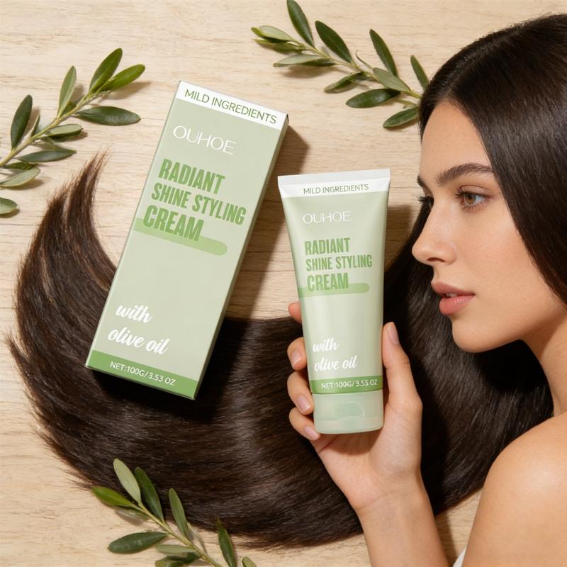 Ouhoe Nourishing Hair Mask, Smooths and Repairs Scalp and Roots, Brightens Hair with Citrus Scent, Moisturizing Hair Care