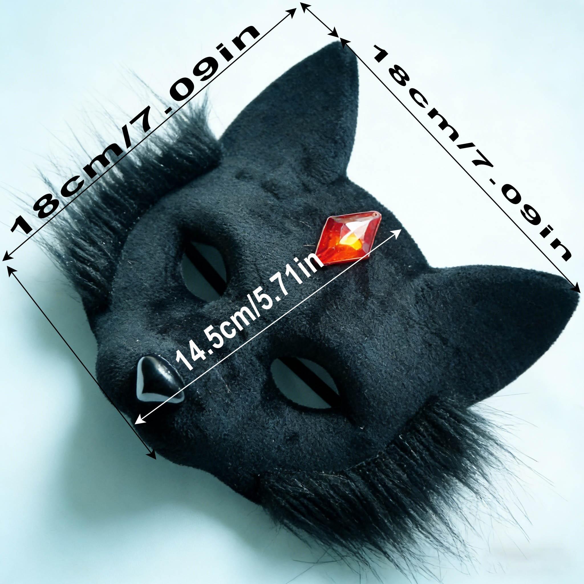 2026 Best-Selling Fox Mask Two Colors Available, Detailed Craftsmanship, Realistic Design, Perfect for Halloween Carnival Festivals Parties