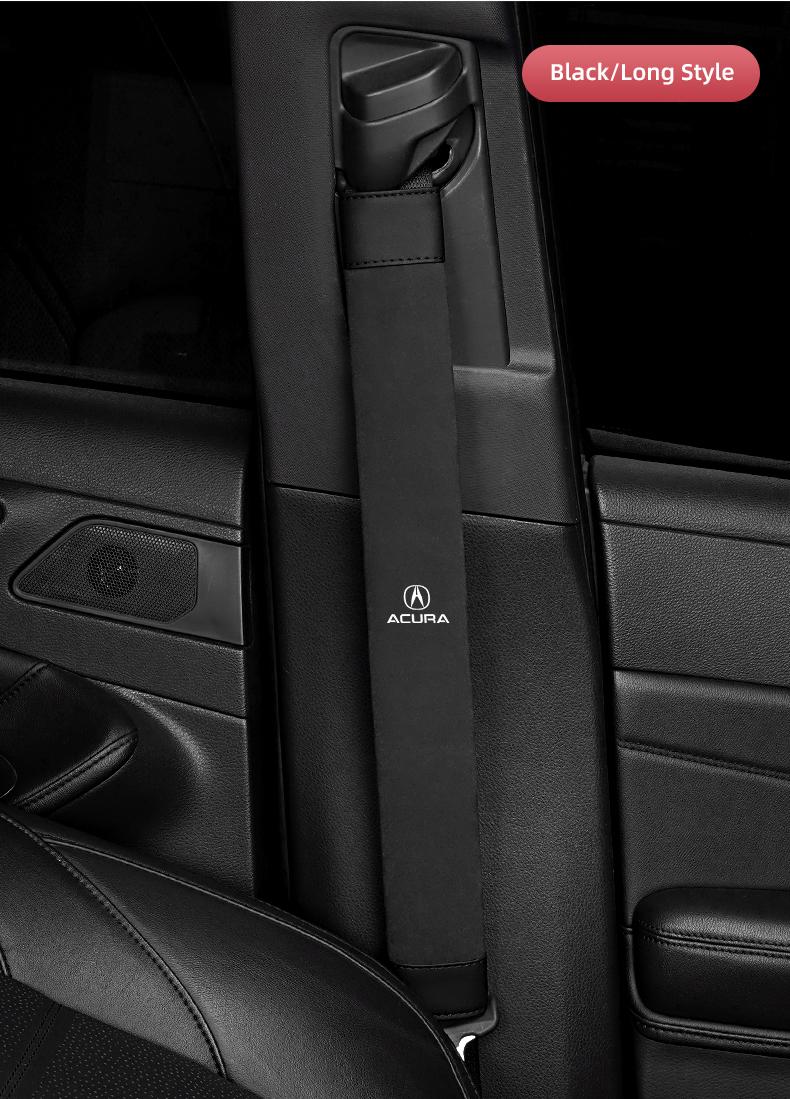 2Pcs Car Seat Belt Safety Shoulder Covers Car Accessories For Acura ADX RDX ZDX Integra NSX MDX TLX CDX ILX RLX TL RL