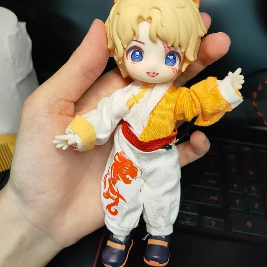 Nagi Beast Boy Series Blind Box Jointed Dolls, Cute Chinese Style Anime Figures, Collectible Mystery Characters, Perfect Gift for Kids and Collectors