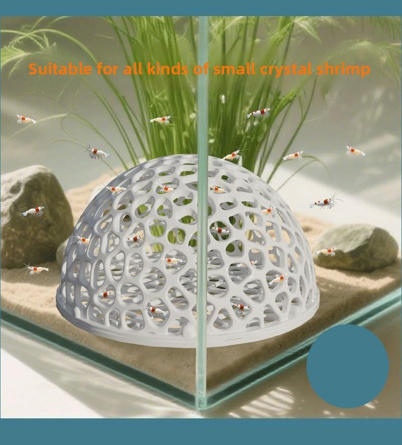 Aquarium fish and shrimp shelter house creative turtle shelter house fish tank landscaping decoration item fish and shrimp breeding