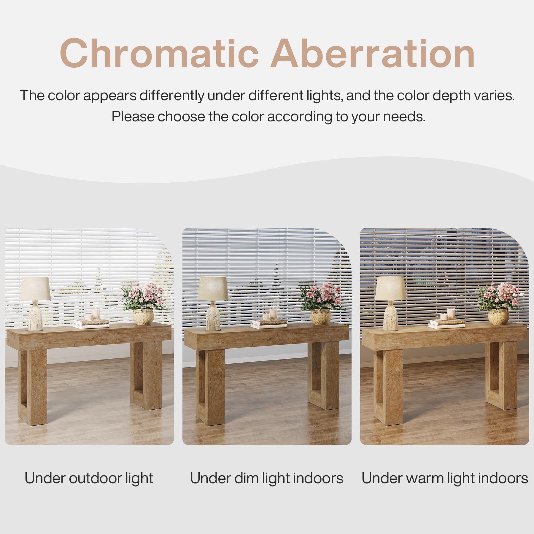 LITTLE TREE 63-Inch Long Console Table, Wooden Rectangular Sofa Table Behind The Couch, Farmhouse Entryway Table for Entrance, Hallway, Living Room LITTLE TREE 63-Inch Long Console Table, Wooden Rectangular Sofa Table Behind The Couch, Farmhouse Entryway Table for Entrance, Hallway, Living Room