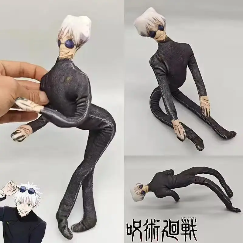 Jujutsu Kaisen Doll Movable Funny Gojo Satoru Toy Shapeshift Figure Cosplay movable Abstract Wire Skeleton Halloween Prop