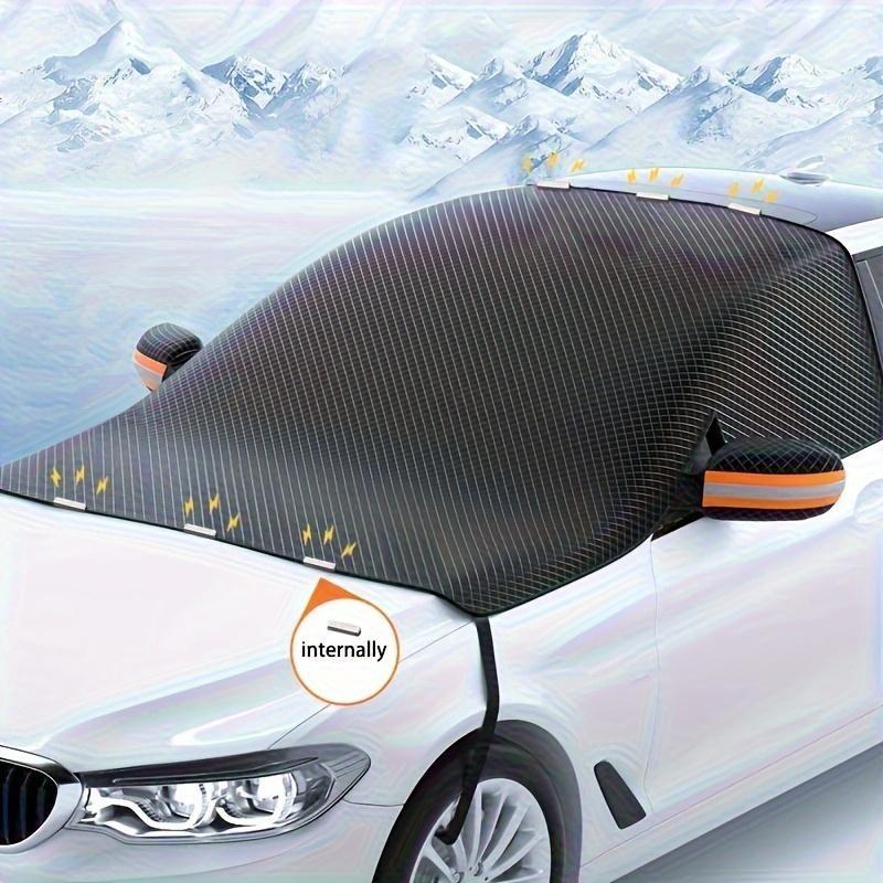 Car windshield sunshade panel, portable car sunshade, easy to install with reflective strips, strong sun protection, lightweight and durable, suitable for sedans/SUVs, car windshield sunshade covers, Car Sunshades For Windshield