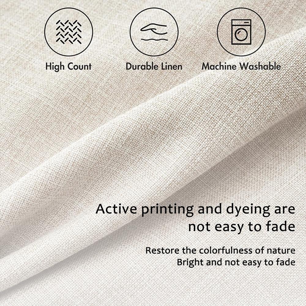 Famous Game Company A-Atari Cushion Cover Natural Linen Cushion Cover, Summer Cool Double-Sided Digital Print Pillow Case with Hidden Zipper, Soft Breathable Machine Washable Throw Pillow, Fresh Home Decor for Living Room Bedroom Sofa Couch Gift