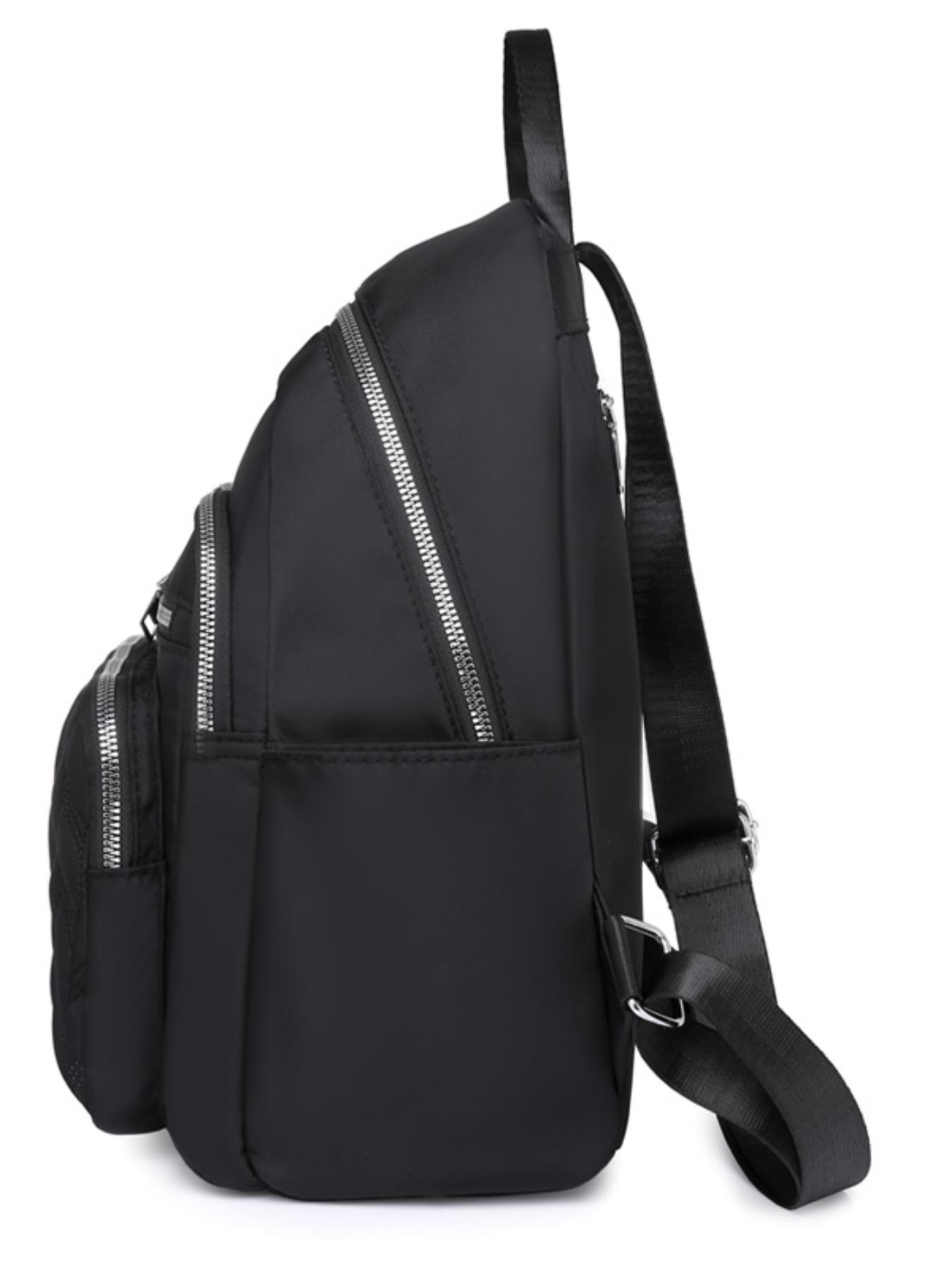 Women's Oxford Cloth Backpack, Large Capacity Anti-Theft Laptop Bag, Travel & Casual Fashion Bookbag, Student & Mommy Shoulder Bag, Casual Lightweight Backpack