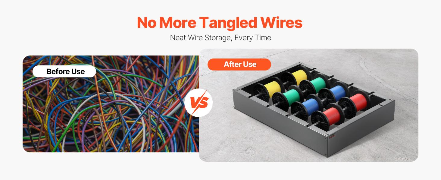 VEVOR Wire Spool Rack, 4 Adjustable Rods, Cold-Rolled Steel Wire Spool Holder Wall Mounted for Multi-Spools, Wiring Storage, 150 lbs Capacity Cable Dispenser, for Electrical Industrial Retail Use VEVOR Wire Spool Rack, 4 Adjustable Rods, Cold-Rolled Steel Wire Spool Holder Wall Mounted for Multi-Spools, Wiring Storage, 150 lbs Capacity Cable Dispenser, for Electrical Industrial Retail Use