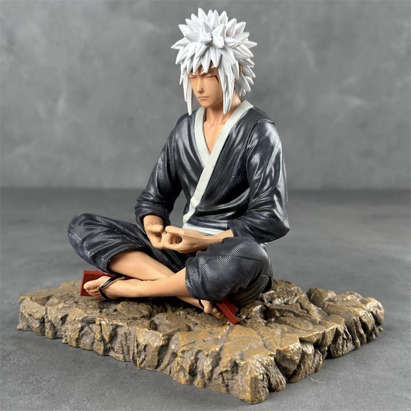 Naruto Gk Jiraiya Seated Handmade Model Boxed Display Figure, Anime Collectible Statue, Naruto Series Merchandise