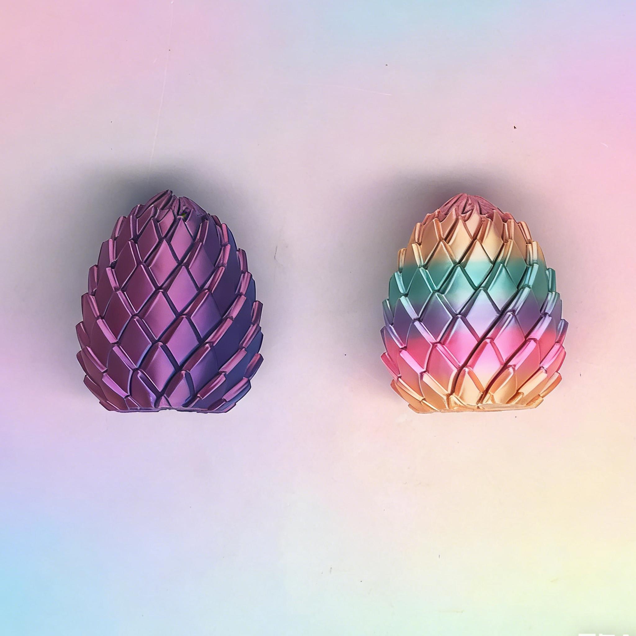 Dragon Egg Design Ornament, 2 Counts/set Creative Dragon & Egg Desk Decoration, Desktop Decoration for Home Office, Gift for Friend